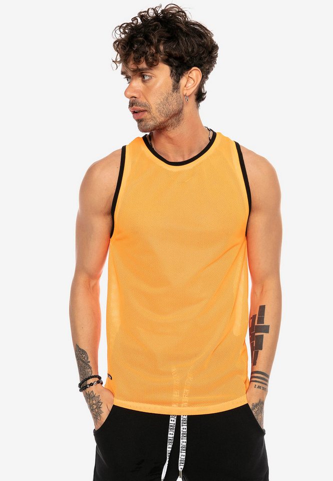 RedBridge Tanktop Arlington in Netz-Optik von RedBridge