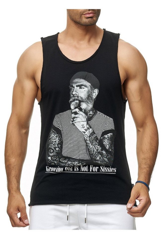 RedBridge Tanktop New Orleans mit Uncle-Pipe-Aufdruck von RedBridge