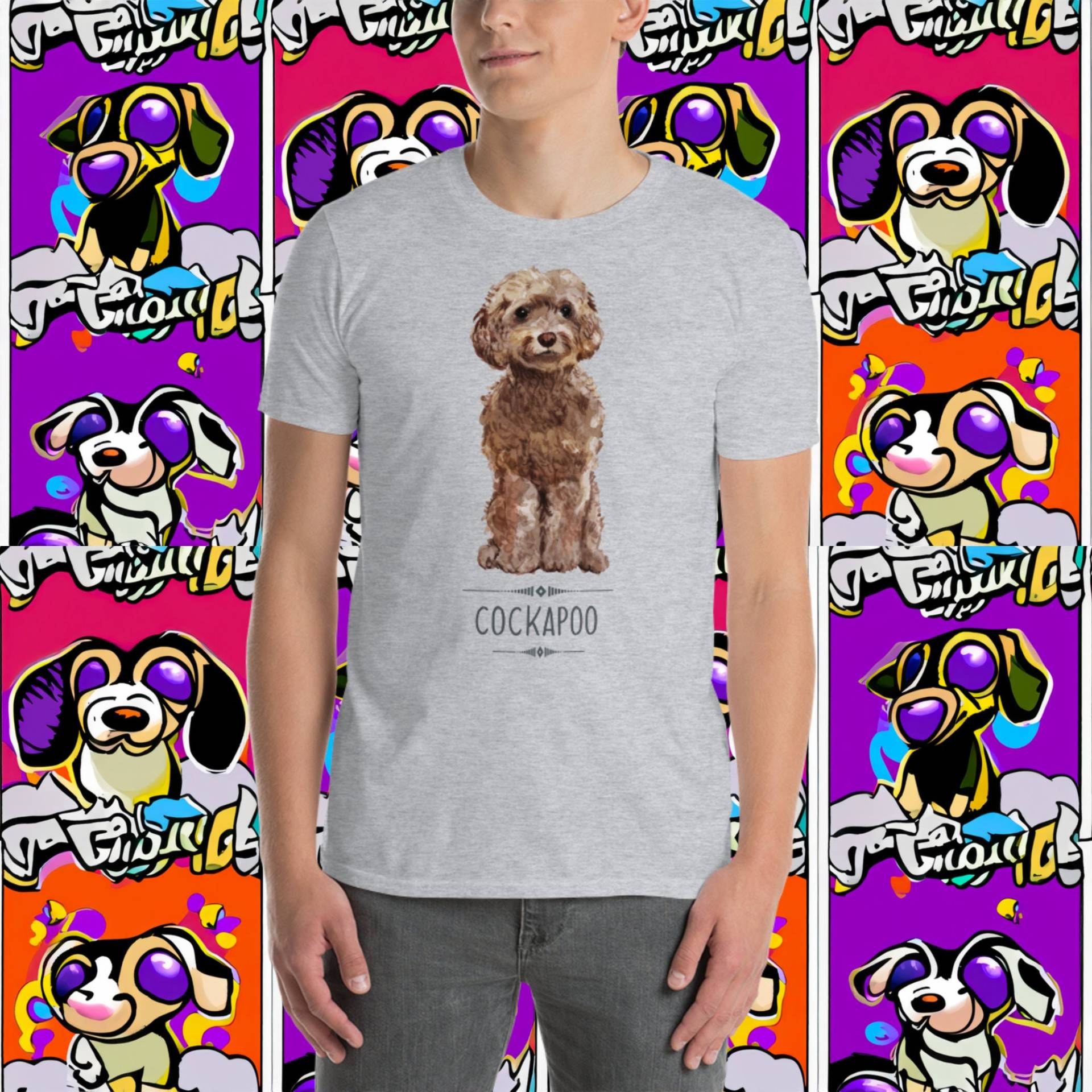 Cockapoo Hunde Shirt von RedCowTees