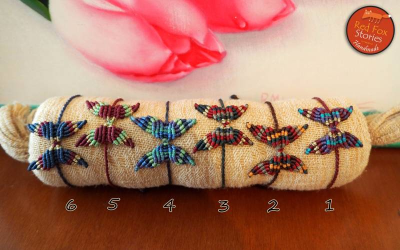 Makramee Schmetterling Armband, Makramee, Schmuck. Boho Armband, Egst Makramee Schmetterling Armband, Makramee, Schmuck. Boho Armband, Egst von RedFoxStories