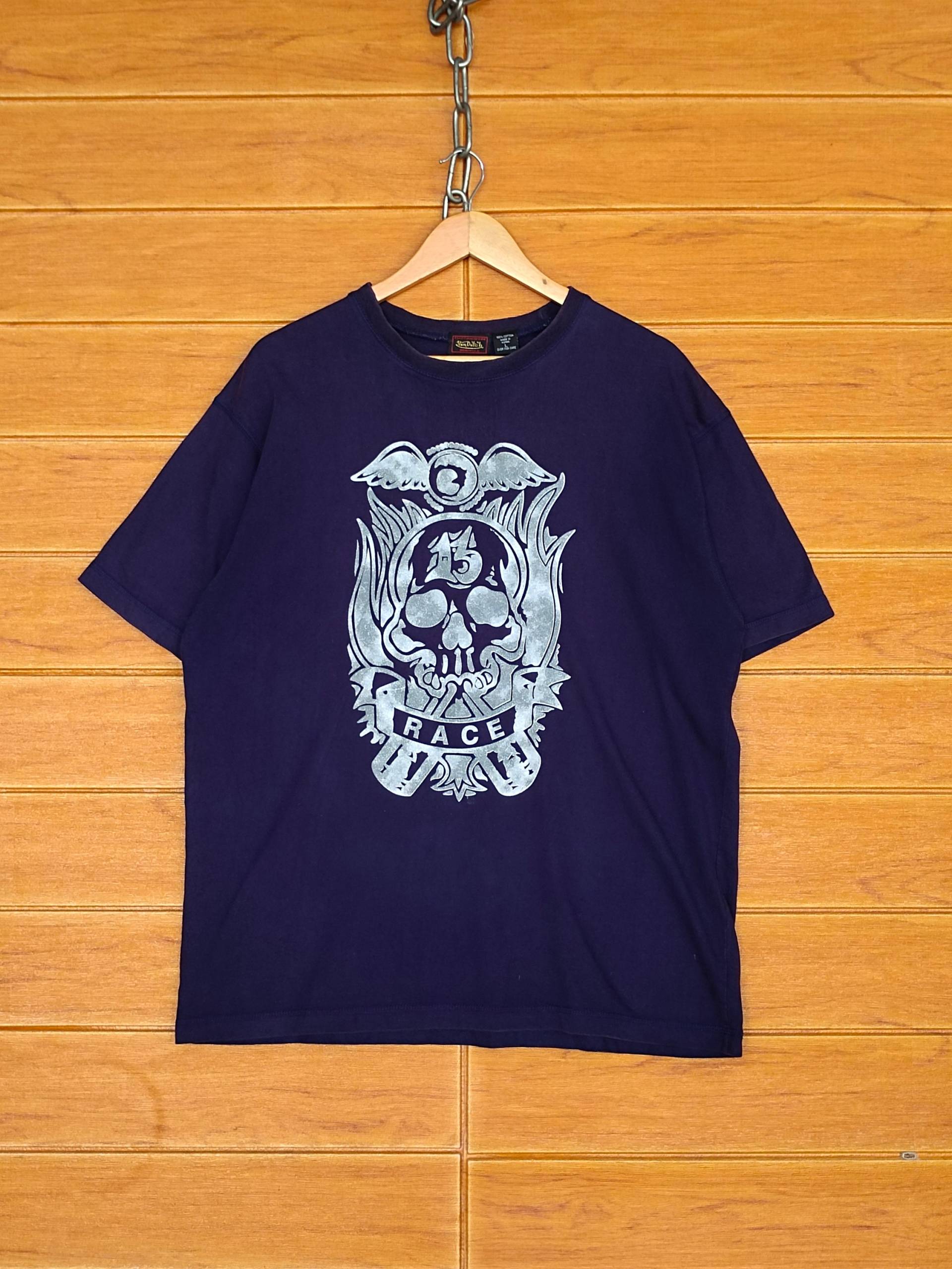Vintage Von Dutch 13 Rasse Logo T-Shirt/Größe L Vintage Von Dutch 13 Rasse Logo T-Shirt/Größe L von RedLandVtg
