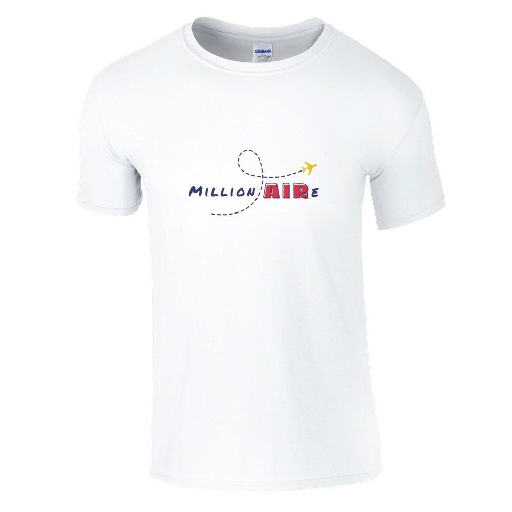 Fun T-Shirt - Nicht Nur Für Millionäre Spass T Shirt Mit Rundhalsausschnitt Mann Frau Geschenk Lustigen Aufdruck Airstaff von RedMountainStreet