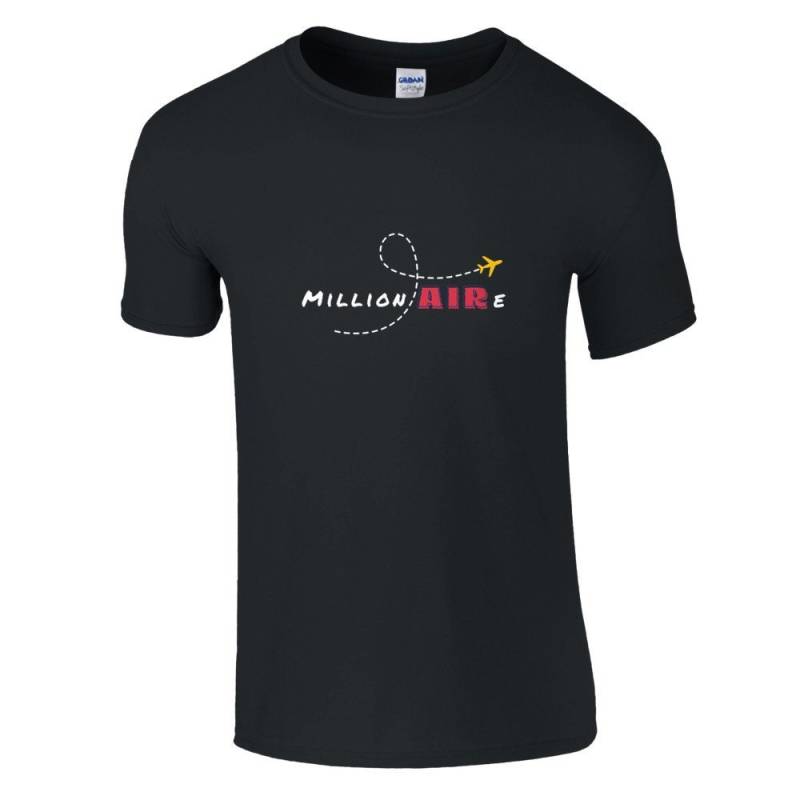 T-Shirt Für Millionäre Und Solche Die Es Werden Wollen, Mit Rundhalsausschnitt von RedMountainStreet
