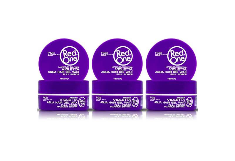 RedOne Haarwachs Haarwachs Styling Wax 150ml Violetta, 3-tlg. von RedOne