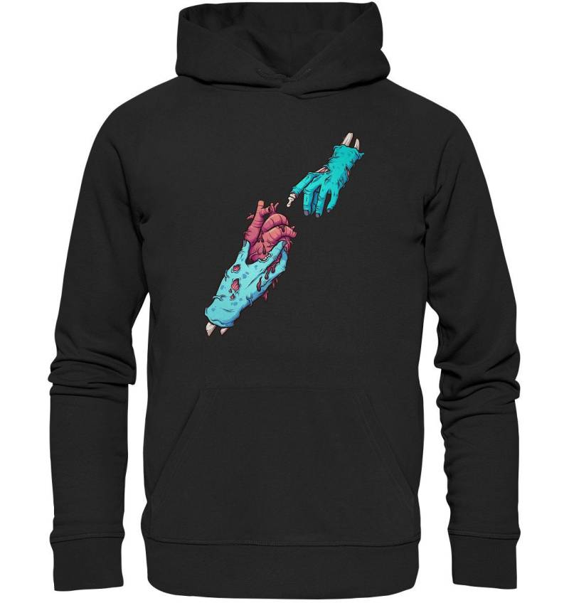 Zombie Valentine - Organic Hoodie von RedRidingHoodies