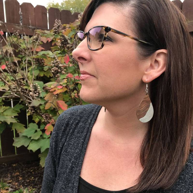 Nussbaum Holz Und Beton Teardrop Ohrringe, Natur, Boho, Leicht Nussbaum Holz Und Beton Teardrop Ohrringe, Natur, Boho, Leicht von RedShedDesignsShop