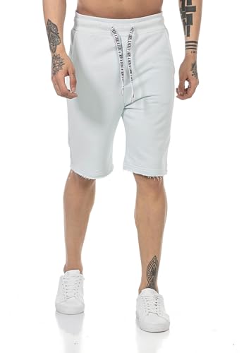 Herren Shorts Kurze Hose Sweatpants Jogger Jogginghose Sporthose Mint S von Redbridge