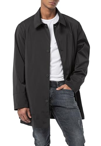 Red Bridge Basic Trenchcoat Jacke Übergangsjacke Schwarz XXL von Redbridge