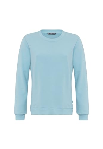 Redbridge Basic Sweatshirt Klassischer Pullover mit Rundhalsausschnitt Lässiger Stil Hellblau XXL von Redbridge