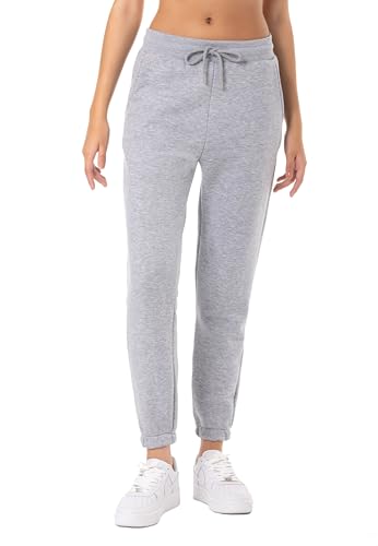 Red Bridge Damen Hose Jogginghose Freizeithose Sweat Pants Grau L von Redbridge