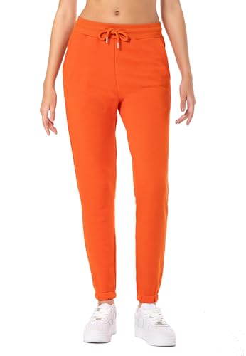 Red Bridge Damen Hose Jogginghose Freizeithose Sweat Pants Orange L von Redbridge