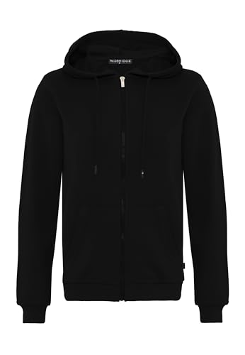 Red Bridge Damen Kapuzenpullover Zip Hoodie mit Reißverschluss Premium Basic Schwarz L von Redbridge