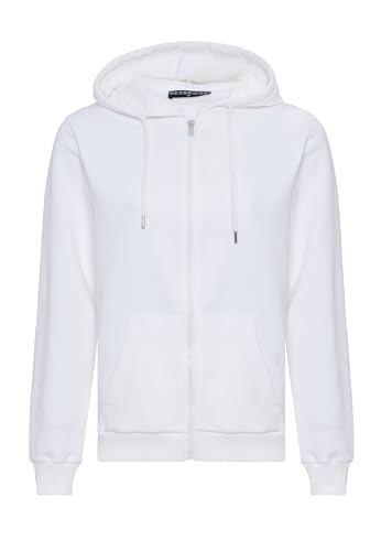 Red Bridge Damen Kapuzenpullover Zip Hoodie mit Reißverschluss Premium Basic Weiss 3XL von Redbridge