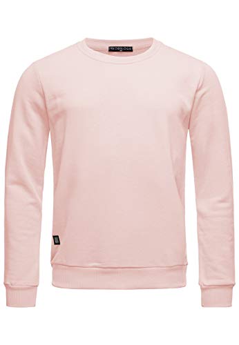 Red Bridge Herren Crewneck Sweatshirt Pullover Premium Basic,Pink-ii,XL von Redbridge