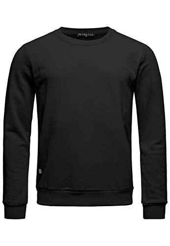 Red Bridge Herren Crewneck Sweatshirt Pullover Premium Basic,Schwarz-ii,L von Redbridge