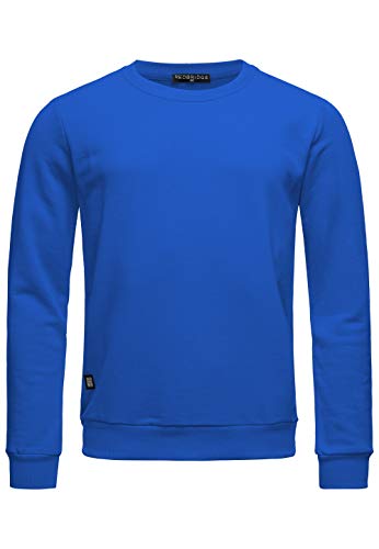 Red Bridge Herren Crewneck Sweatshirt Pullover Premium Basic Blau S von Redbridge