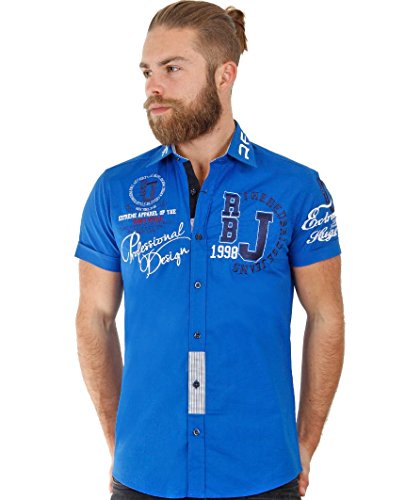 Red Bridge Herren Hemd Professionel Design Regular Fit Kurzarm Freizeithemd M Saxeblau - Saxeblue Red Bridge Herren Hemd Professionel Design Regular Fit Kurzarm Freizeithemd M Saxeblau - Saxeblue von Redbridge