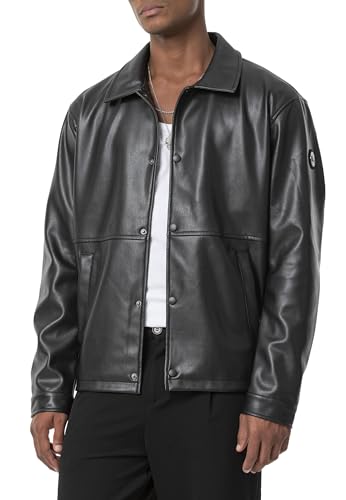 Redbridge Herren Jacke Kunst-Lederjacke Übergangsjacke Schwarz S von Redbridge
