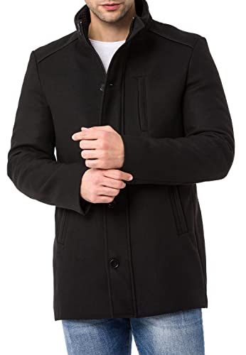 Red Bridge Herren Jacken Trenchcoat Mantel Schwarz L von Redbridge