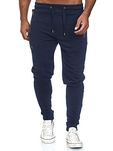 Red Bridge Herren Jogginghose Jogger Hose Freizeithose Sweat-Pants R-B-J M4236-Dunkelblau-XL von Redbridge