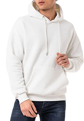 Red Bridge Herren Kapuzenpullover Basic Hoodie Premium Sweatshirt Stone M von Redbridge