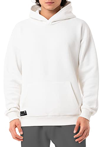 Redbridge Herren Kapuzenpullover Basic Premium Hoodie Ecru XL von Redbridge