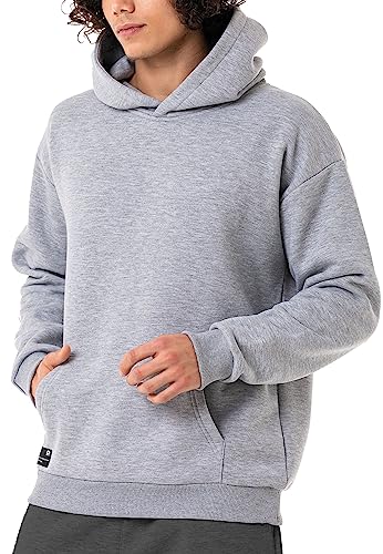 Red Bridge Herren Kapuzenpullover Basic Premium Hoodie Grau S von Redbridge