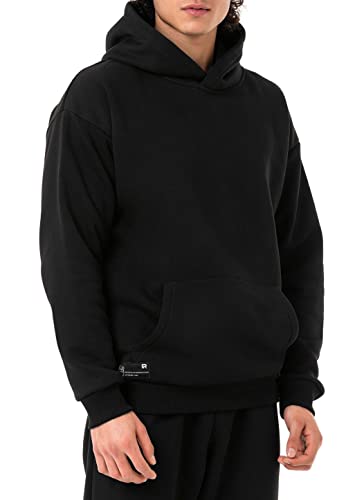 Red Bridge Herren Kapuzenpullover Basic Premium Hoodie Schwarz XXL von Redbridge