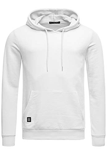 Red Bridge Herren Kapuzenpullover Hoodie Premium Basic,Weiß-i,L von Redbridge