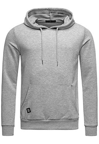 Red Bridge Herren Kapuzenpullover Hoodie Premium Basic Grau 3XL von Redbridge