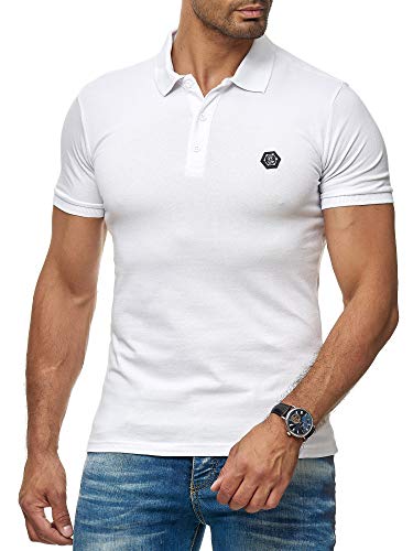 Red Bridge Herren Poloshirt Basic Polo T-Shirt Kurzarm Baumwolle M1304 Weiß XL von Redbridge