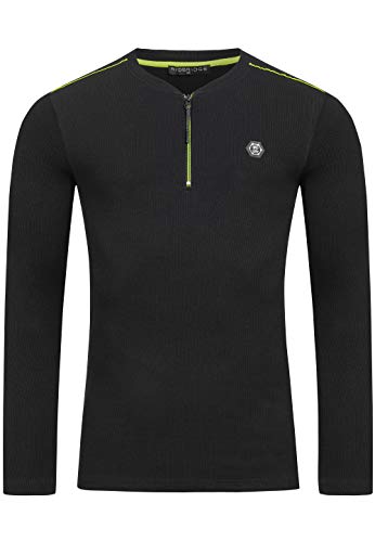 Red Bridge Herren Pullover Longsleeve Sweatshirt Slim Fit Neon Schwarz M Red Bridge Herren Pullover Longsleeve Sweatshirt Slim Fit Neon Schwarz M von Redbridge
