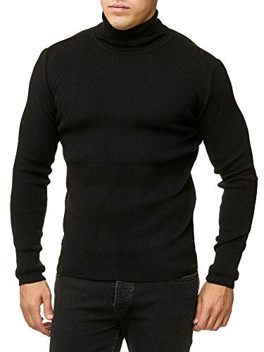 Red Bridge Herren Rollkragen Pullover Sweatshirt Strickpullover Schwarz M von Redbridge