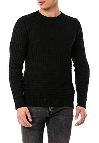 Red Bridge Herren Strickpullover Pullover Schwarz S von Redbridge