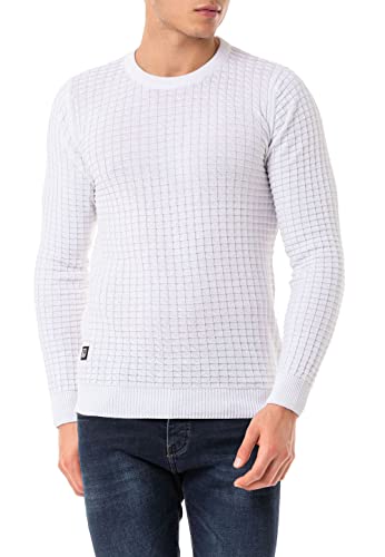 Red Bridge Herren Strickpullover Pullover Weiß L von Redbridge