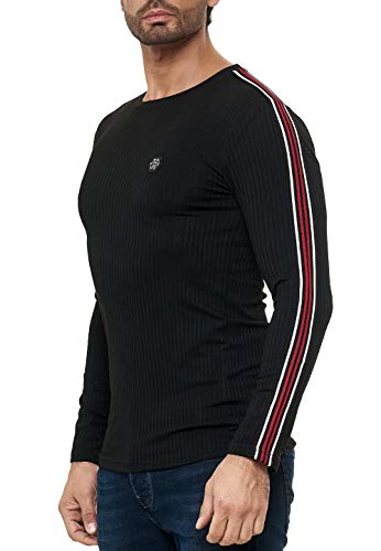 Red Bridge Herren Sweater Longsleeve Pullover Langarm-Shirt Slim-Fit von Redbridge