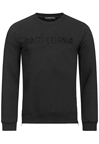 Red Bridge Herren Sweater Pullover Barcelona Schwarz XXL von Redbridge