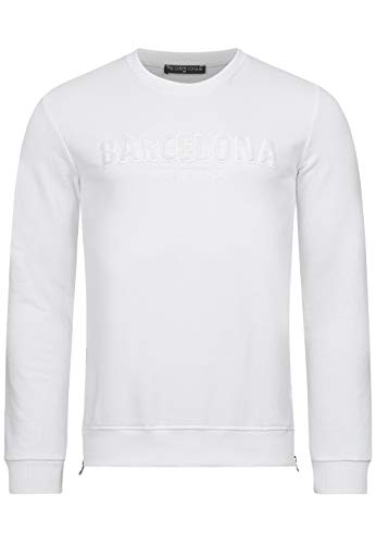 Red Bridge Herren Sweater Pullover Barcelona Weiß XL von Redbridge