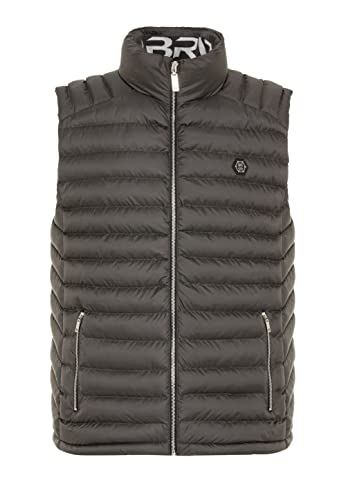 Redbridge Steppweste mit Reißverschluss Weste mit Stehkragen Anthrazit M von Redbridge