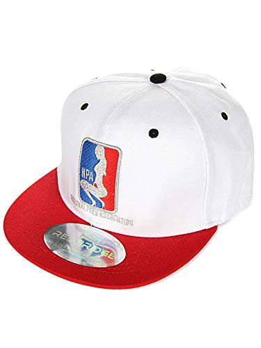 Red Bridge Unisex Snapback Caps Kappe Baseball-Cap Mütze Bestickt NPA R41759 Weiß One Size von Redbridge