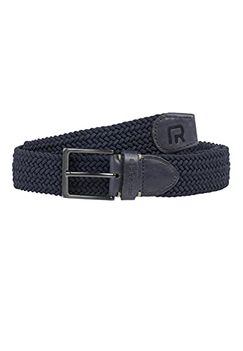 Redbridge Geflochtener Gürtel Elastisch Flexibel verstellbar Unisex Stretchgürtel Blau 90 von Redbridge