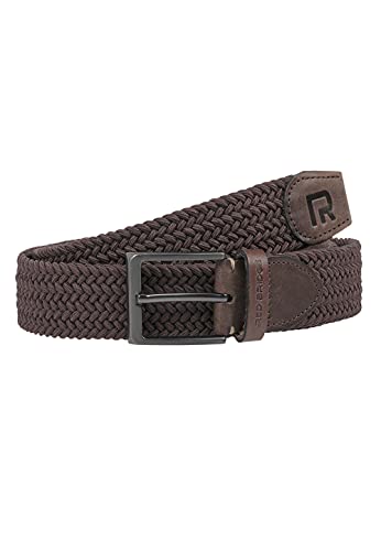 Redbridge Geflochtener Gürtel Elastisch Flexibel verstellbar Unisex Stretchgürtel Braun 100 von Redbridge