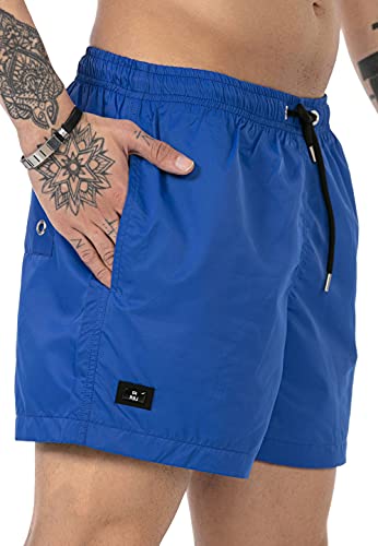 Redbridge Herren Badehose kurz Badeshorts schnelltrocknend Blau L von Redbridge