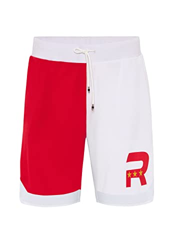 Redbridge Herren Baseball Shorts 2 Tone Rot- Weiß M Klassisch von Redbridge