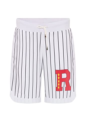 Redbridge Herren Baseball Shorts Big R Weiß-Schwarz XL von Redbridge