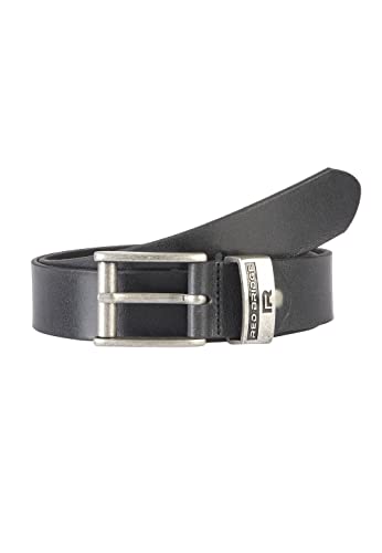 Redbridge Herren Gürtel Echtleder Ledergürtel Leather Belt 95 Schwarz von Redbridge