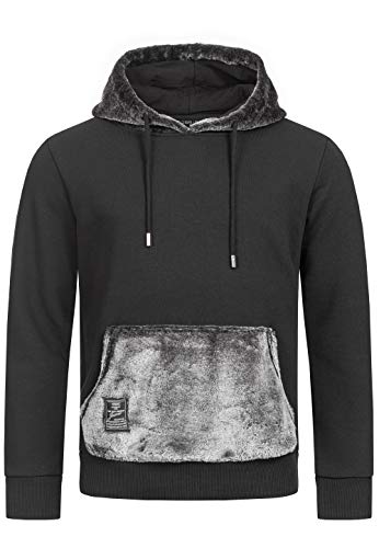 Redbridge Herren Hoodie Kapuzenpullover Teddyfell Pullover Kunstfell Schwarz L Redbridge Herren Hoodie Kapuzenpullover Teddyfell Pullover Kunstfell Schwarz L von Redbridge
