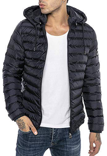 Redbridge Herren Jacke Bomberjacke Steppjacke Übergangsjacke Lightweight Bubble Blau XXL von Redbridge