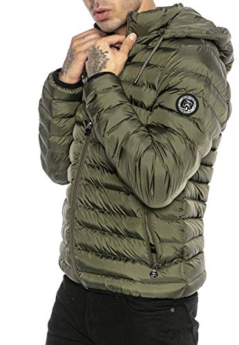 Redbridge Herren Jacke Bomberjacke Steppjacke Übergangsjacke Lightweight Bubble Khaki XXL Redbridge Herren Jacke Bomberjacke Steppjacke Übergangsjacke Lightweight Bubble Khaki XXL von Redbridge