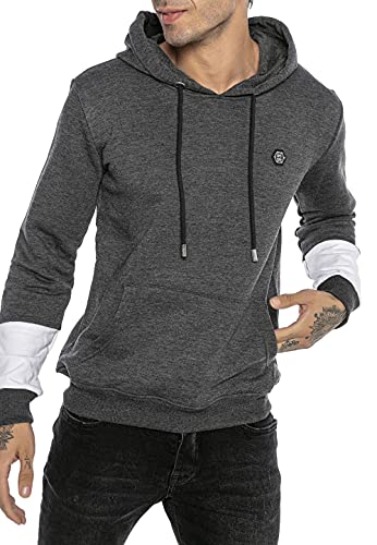 Redbridge Herren Kapuzenpullover Hoodie Sweatshirt mit Kapuze Anthrazit XXL Redbridge Herren Kapuzenpullover Hoodie Sweatshirt mit Kapuze Anthrazit XXL von Redbridge